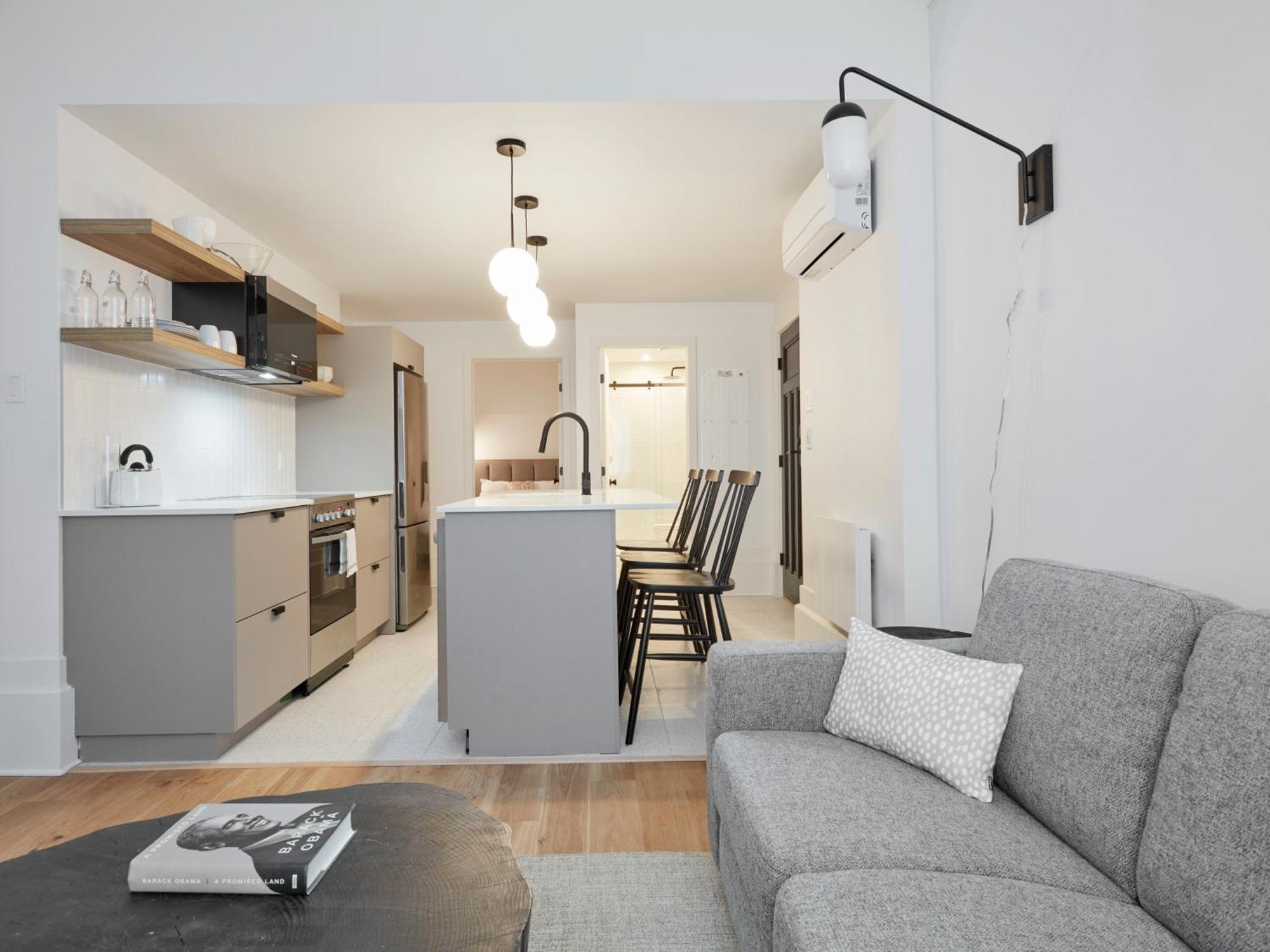 Ch-Apartments, Downtown مونتريال الغرفة الصورة