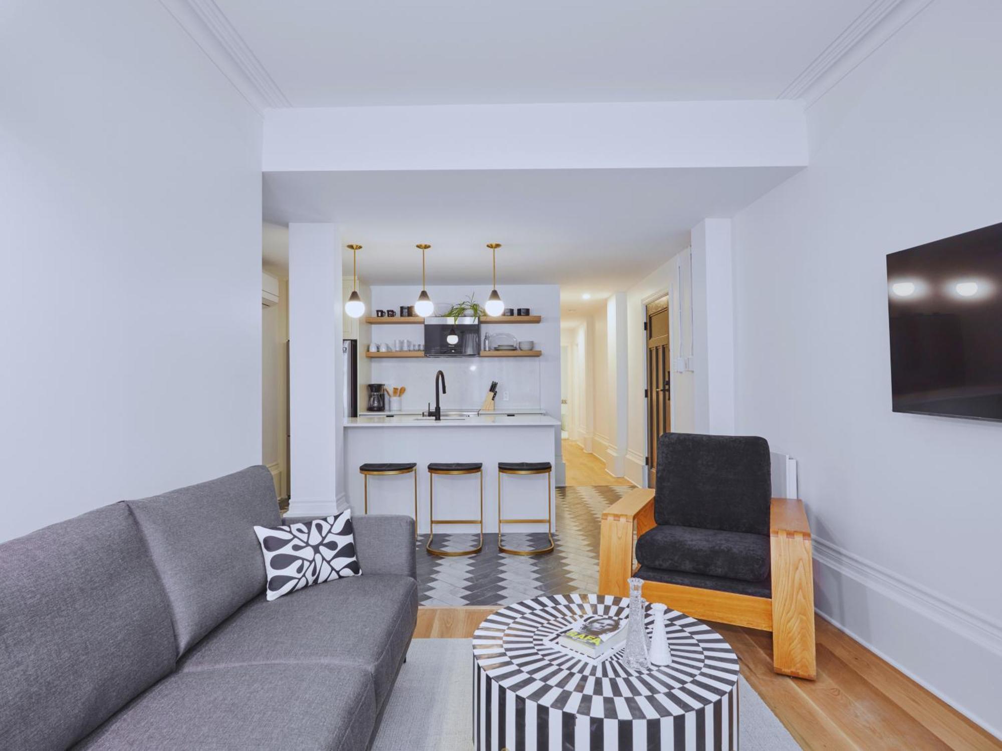 Ch-Apartments, Downtown مونتريال الغرفة الصورة